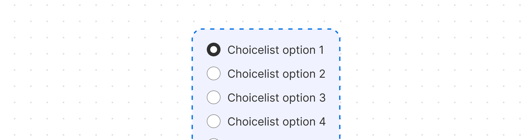 ChoiceList