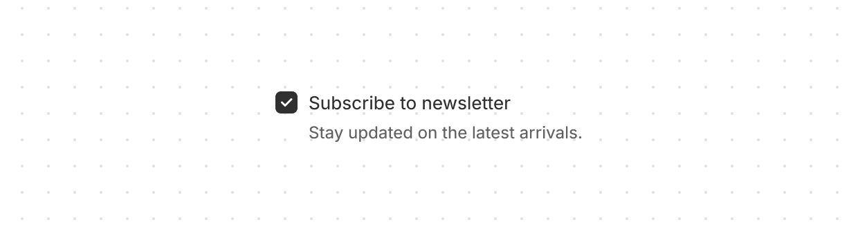 Checkbox