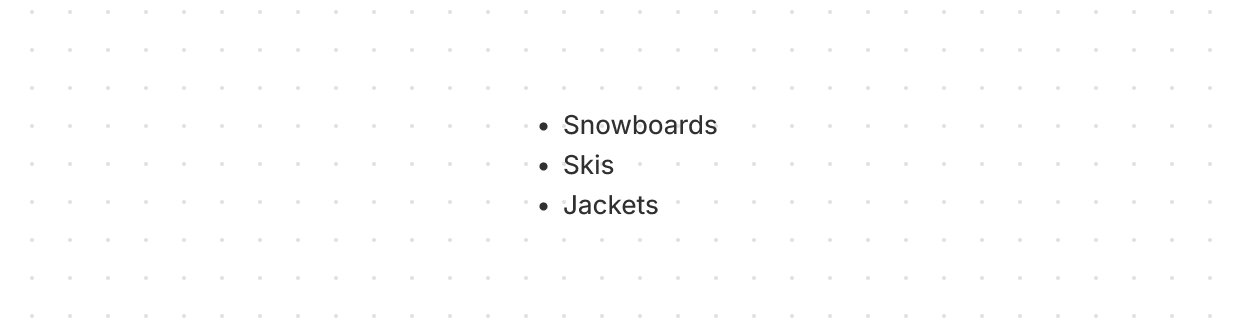 UnorderedList