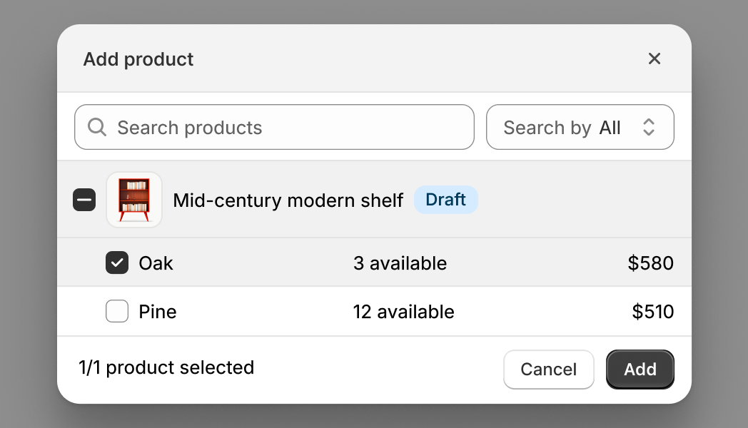 Resource Picker