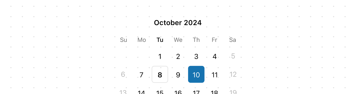 DatePicker