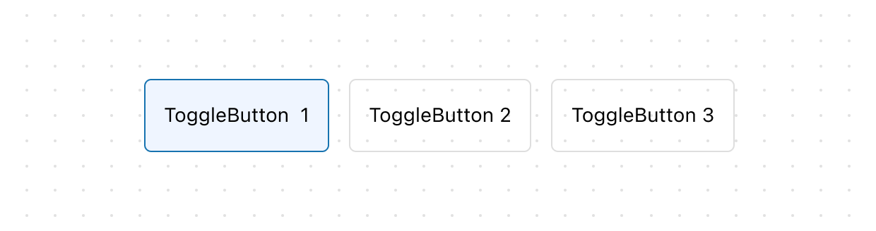 ToggleButtonGroup