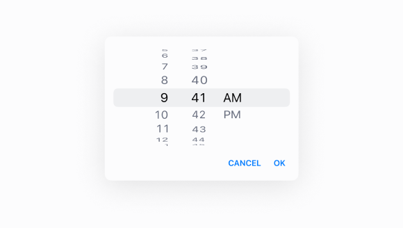 TimePicker